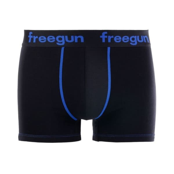 Freegun Boxers för Herr - Svart (Pack med 4) Blå M