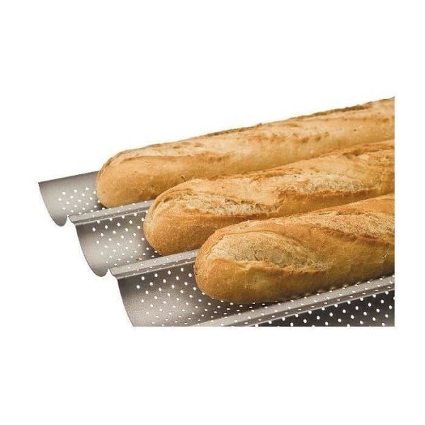IBILI - Baguette/kakelform för 4 st 38 x 33 cm Grå