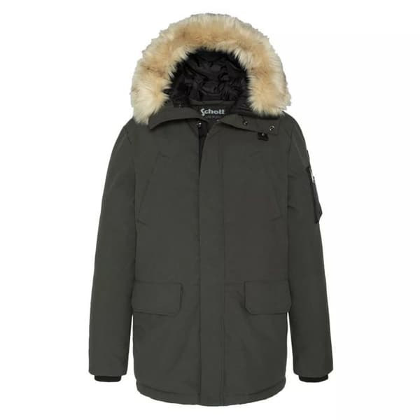 PARKA MED HUVA Schott NELSON20 Schott KAKI S