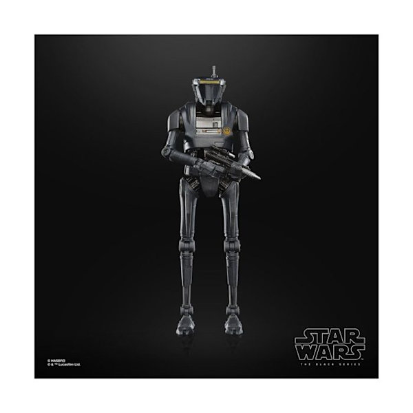 Star Wars The Mandalorian Black Series N5 Sentinel Droid Figur Färg