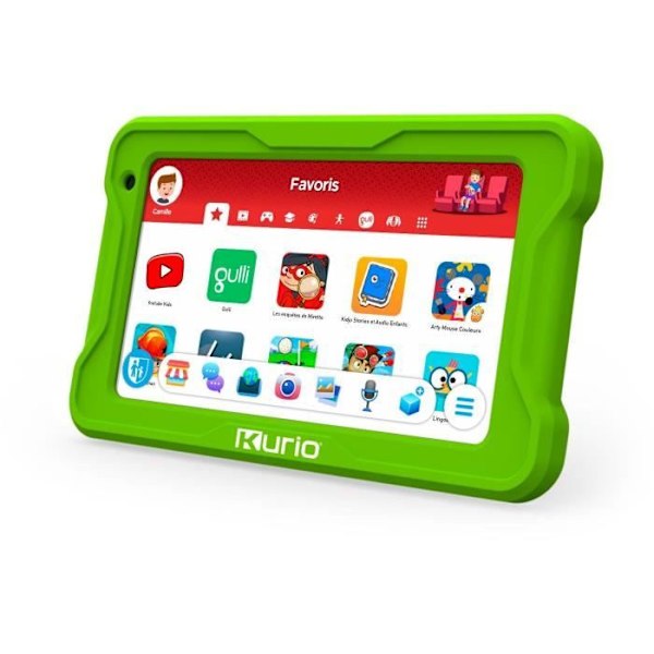 Kurio Gulli Connect 4 Educational Tablet 7 Inch 32 GB Android 13 - 8436542833585