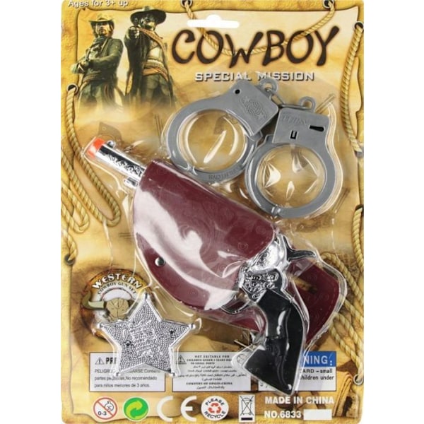 Chevalet Mega kreativ - 6833-9 - COWBOY KEST 19X28X5 MC B/C 120/240