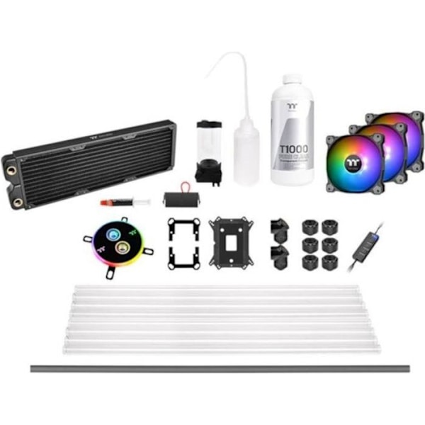 THERMALTAKE - C360 DDC RGB (hårt rör) - AIO vattenkylningssats