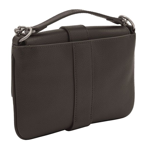 Axelväska - LIEBESKIND BERLIN - Dia 2 Edith Crossbody S - Läder av nötkreatur - Brun - Kompakt kastanj
