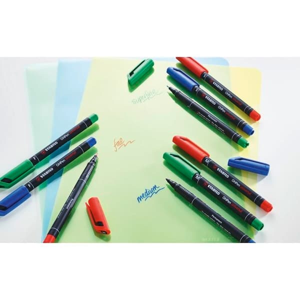 Permanent markers - Staedtler - Case of 4 markers - Permanent ink - Multi-surfaces - Mixed