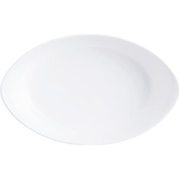 Smart Cuisine Carine oval ugnsform 250°C - Luminarc - extra lätt och resistent kulinarisk opal