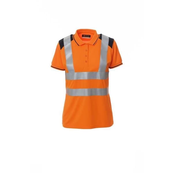 Payper Guard+ pikétröja för kvinnor Orange/marinblå S