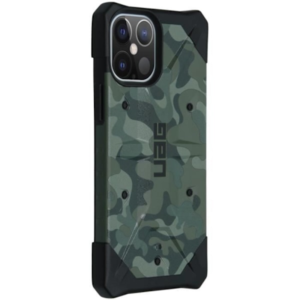 Coque - UAG - Pathfinder - iPhone 12 Pro Max - Kamouflage Skog - Lätt skydd Flerfärgad, grön