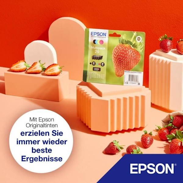 EPSON Bläckpatron T2984 Gul - Strawberry (C13T29844012)