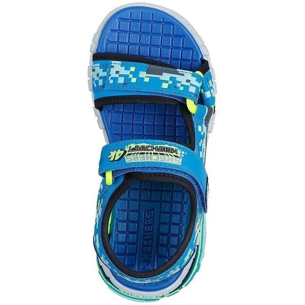 Sandaler Skechers Mega-splash 4k, Blå, Flicka Blå 29