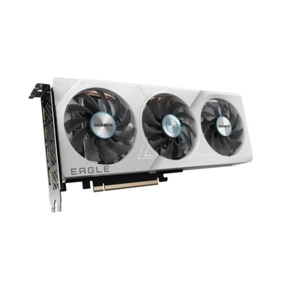 Grafikkort - Gigabyte - EAGLE GeForce RTX 4060 OC ICE - 8 GB GDDR6 - DirectX 12 Ultimate - OpenGL 4.6