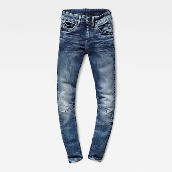 Damsbyxor - G-Star - Arc 3D Mid Skinny L30 - Blå - Skinny passform - Standardstorlek Blå 28/34