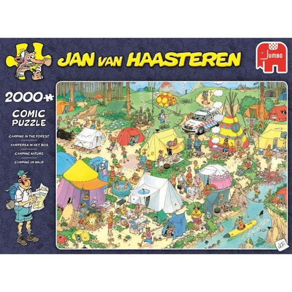 JUMBO 2000 bitars pussel Jan van Haasteren - Flerfärgad - Från 14 år Flerfärgad
