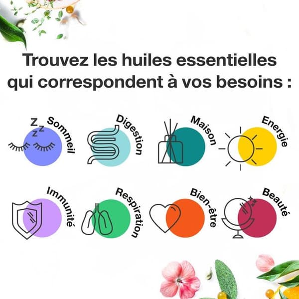 Pack identifiering av personal Voshuiles eteriska oljor - vegetabiliska - HUIADAMAS01