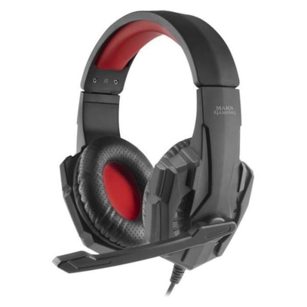 Mars Gaming MH020 Headset med mikrofon - Mars Gaming - Svart