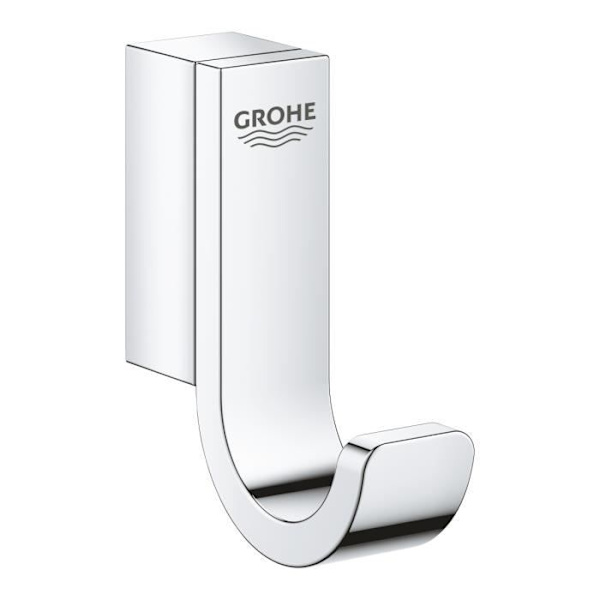 Väggkrok - Grohe - Urval - Krom - Metall - Dolda fästen Krom
