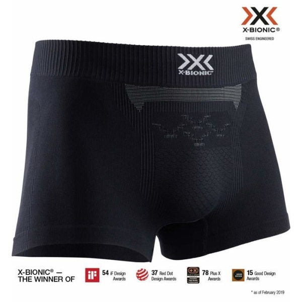 Cykelshorts - X-bionic bib-shorts - NG-Y000S19M - Energizer 4.0 Light Boxershorts Herr Boxershorts Herr Opal Svart/Arctic White XL