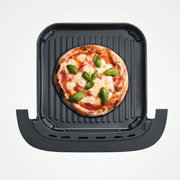 Pizzaugn - luftfritös - SEVERIN - FR2464 - 2100 W - 4 L - Justerbar termostat - 10 program - Svart svart och grått