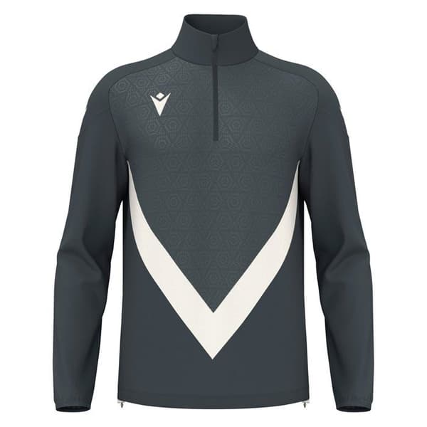 Träningsjacka Macron Anduin - antracit/off white antracit/off white XS