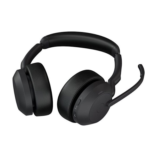 GN Jabra Jabra Evolve2 55 UC Stereo - Headset - On-Ear - Bluetooth - kablar - aktiv Rauschunterdrückung - USB-C -