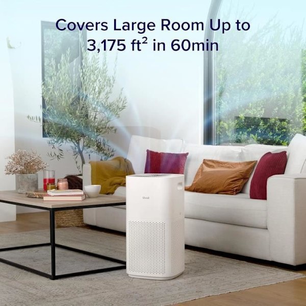 LEVOIT Luftrenare Hem CADR 697 m³h WiFi PM2.5 Alexa HEPA H13