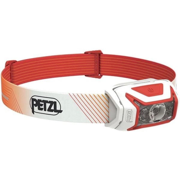 Pannlampa - PETZL - ACTIK CORE - 600 lumen - Uppladdningsbar USB - Röd Röd