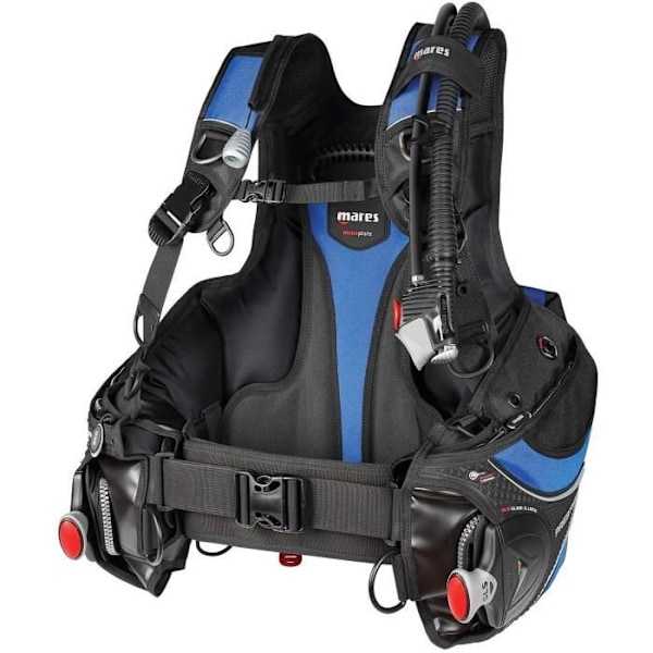 Mares Prestige SLS Gilet Stabilisateur Vuxen Unisex, Svart/Blå, M - 417224