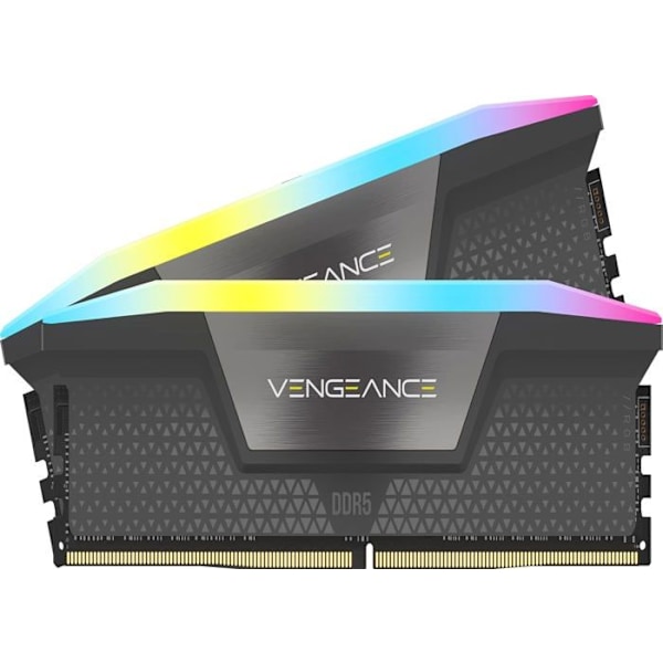 Corsair Vengeance RGB DDR5 64 GB (2 x 32 GB) 5600 MHz CL36 - Dual Channel Kit 2 RGB DDR5 RAM PC5-44800 - CMH64GX5M2B560