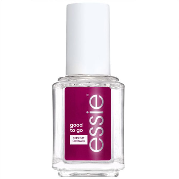 Nagellack - Essie - Top Coat Good To Go - Snabbtorkande - Extrem glans - 13,5 ml Transparent