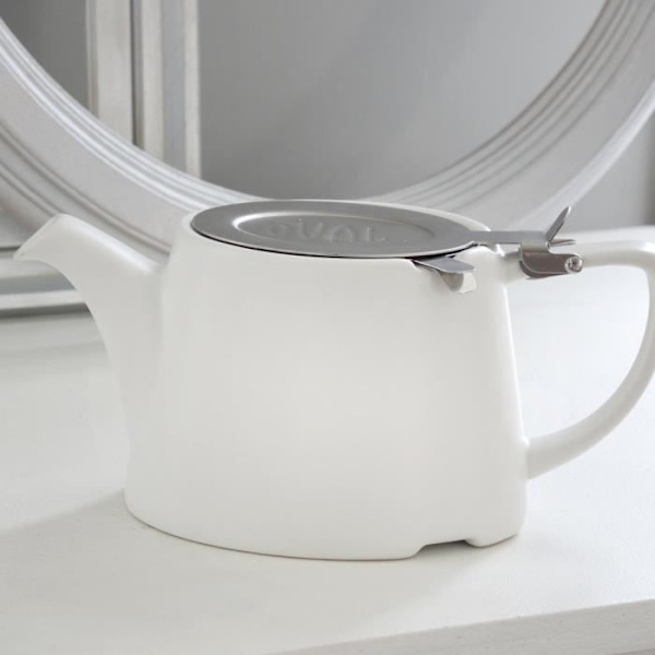 Teapot - BRUNO EVRARD - OVALIE - Keramik - 75cl - Satinvit Satinvit