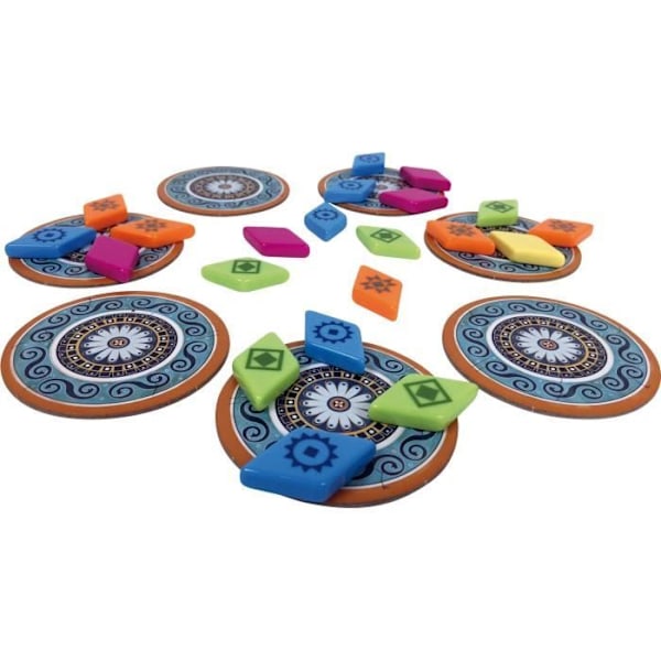 Plan B-spel | Azul: Sommarpaviljongen | Brädspel | Från 8 år | 2 till 4 spelare | 30 till 45 minuter Flerfärgad