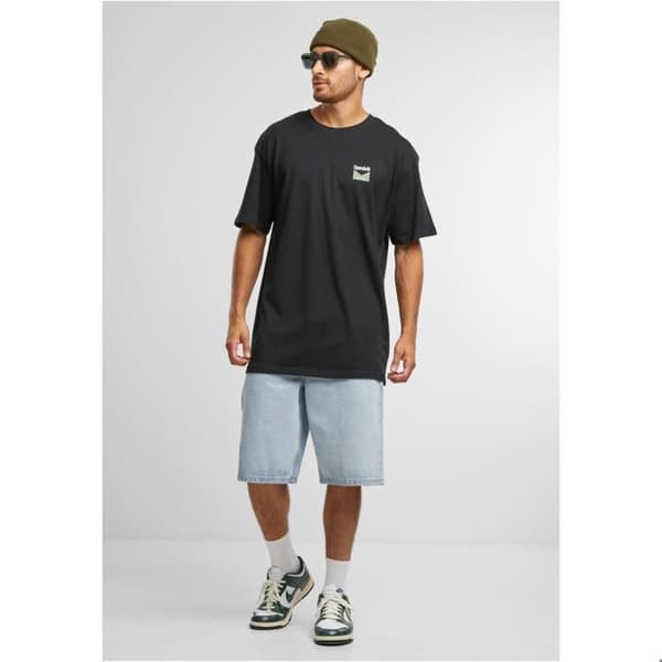 T-shirt oversize Mister Tee Live Bold svart jag