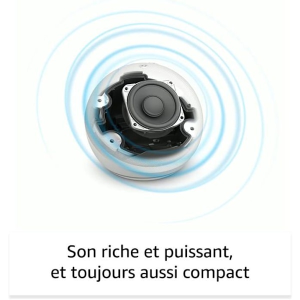 Alexa Echo Dot (5:e generationen, 2022 års modell) | Internationell version Denim Denim