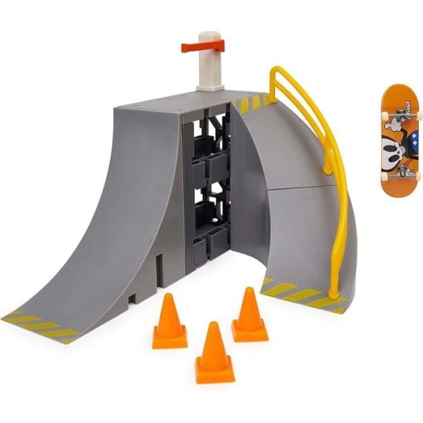 Tech Deck ramp SK8 Garage + skateboard greppbräda set - TECH DECK - X-Connect - Vit - Blandat