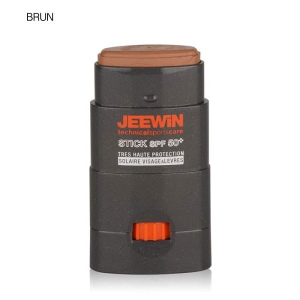 JEEWIN solskyddsstift för ansikte och läppar SPF50+ Brun 12 g BRUNT - 1SOV3009