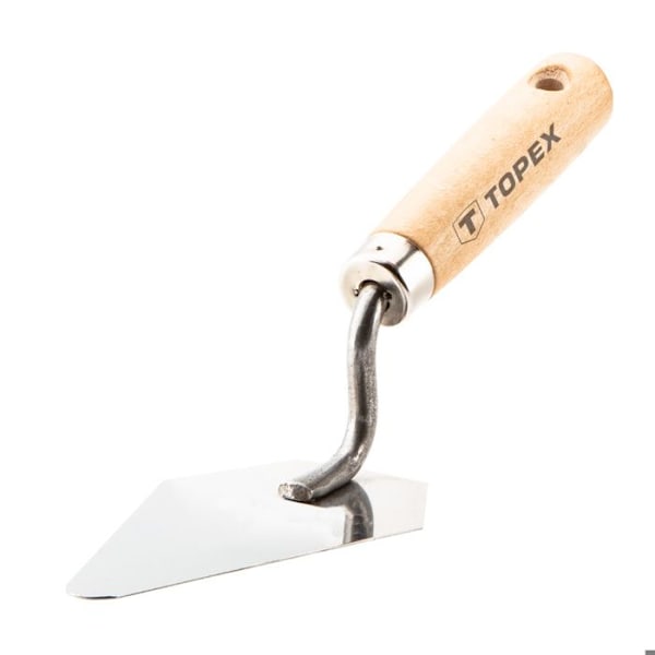 Spackelspade, vass, 140 x 80 mm, rostfritt stål