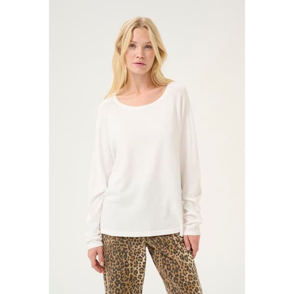 Pullover dam CULTURE Annemarie Solid vår gardenia M