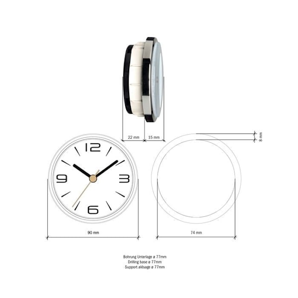 Klocka - pendel Tfa-dostmann - 60.3065.02