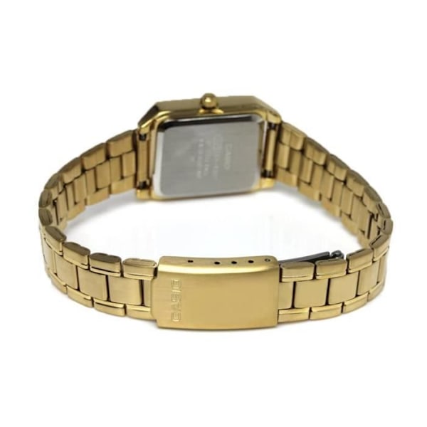 Klocka - Casio - LTP-V007G-9 - Kvarts - Rostfritt stål - Guld Guld, svart