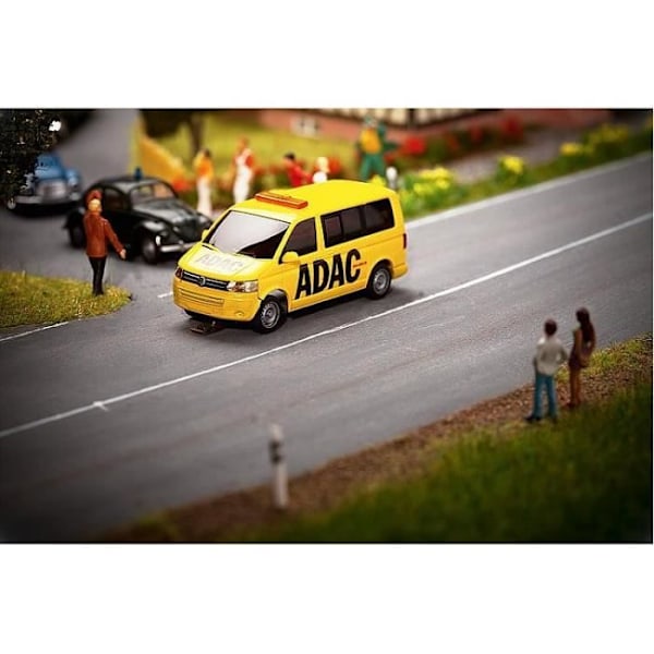 HO Modellering - VW T5 Buss ADAC WIKING - FALLER - Faller Car System Fordon