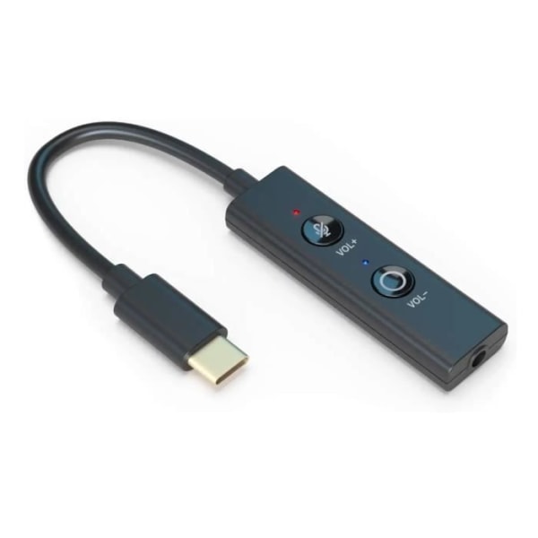 Creative Sound Blaster Play! 4 - Högupplöst Plug-and-Play Bärbar USB DAC med Auto Mute