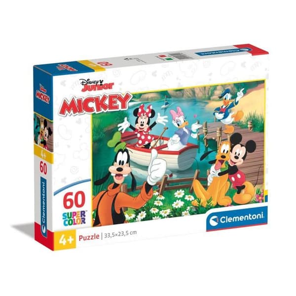 Pussel 60 bitar: Klassiska Disney mångfärgad