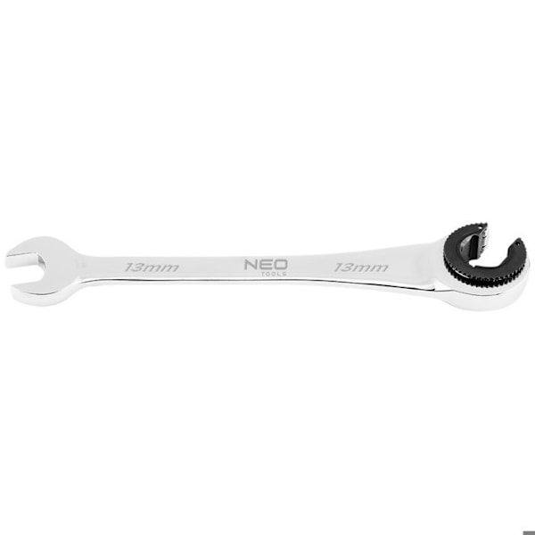 Kombinationsnyckel med spärr - NEO TOOLS - 13 mm - CrV-stål - 72 tänder - Hållbart verktyg