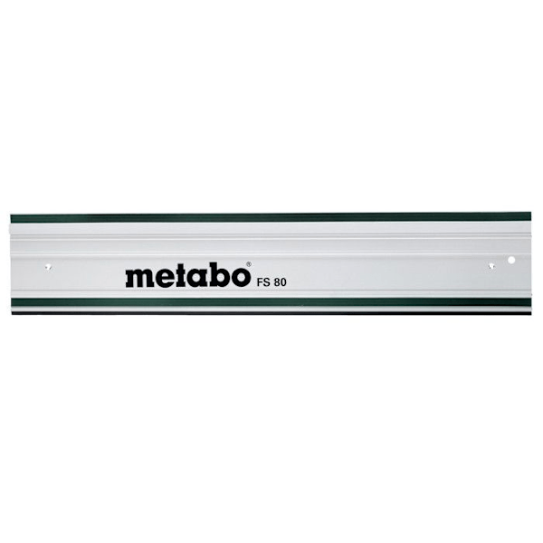Styrskena - Metabo - FS 80 - Grå färg - Skena medföljer - Splittringsskydd