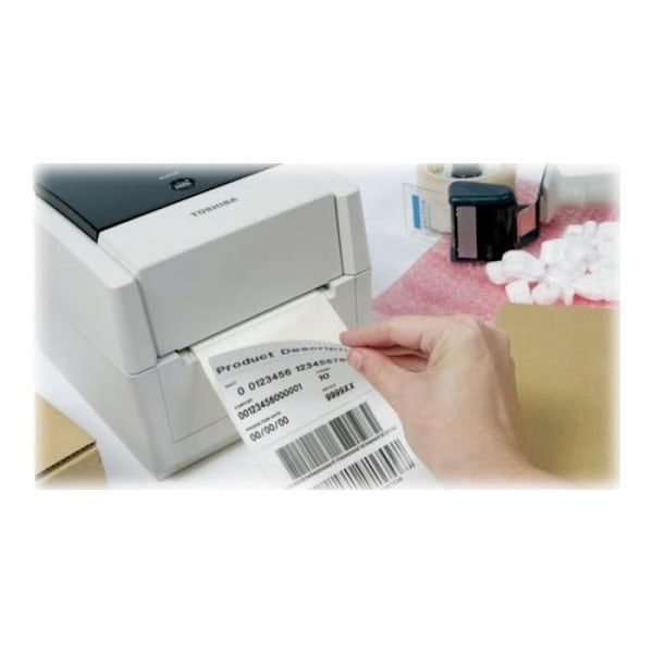 Toshiba TEC B-EV4T-TS14-QM-R etikettskrivare - DT - TT - 300 dpi - upp till 101,6 mm-sek - parallell, USB