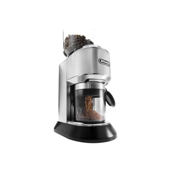 DELONGHI Dedica KG 521.M kaffekvarn - 150W - 18 malningsstorlekar - Rostfritt stål