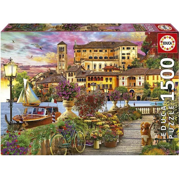ITALIAN WALK - Pussel med 1500 bitar Flerfärgad