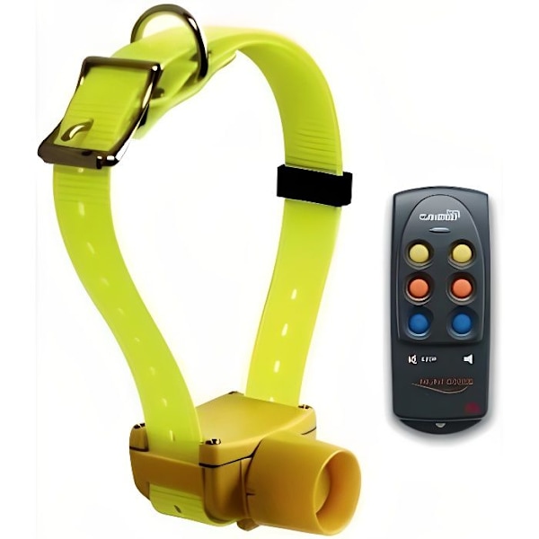 Collier med ljudspårning radiofjärrstyrd CANIBEEP Pro. Gul