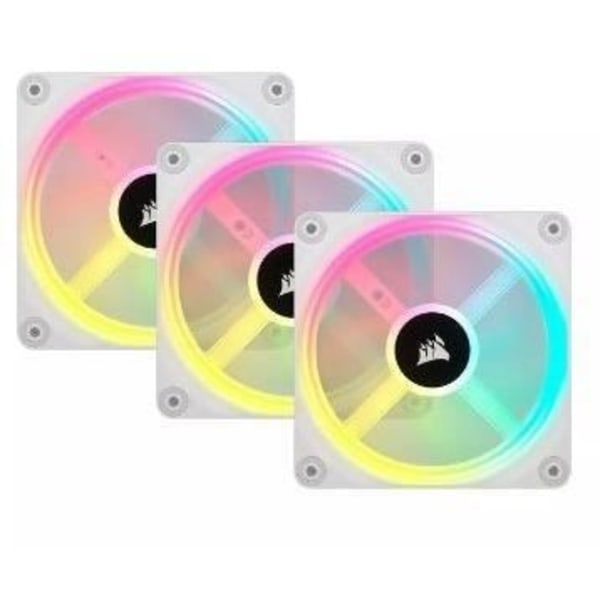 CORSAIR - QX RGB Series - iCUE LINK QX120 RGB WHITE - PC ventilation - 120mm - Startkit