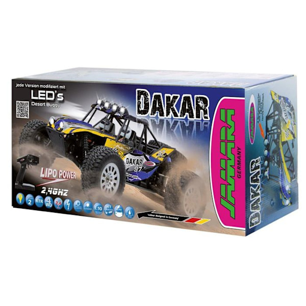 JAMARA - 053290 - MODELL - LASTBIL - DAKAR 1:1... Flerfärgad
